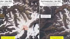 Satellite image expose Chinese land grab in Bhutan, 4 villages built in one year