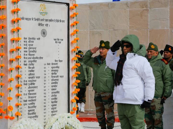 Rezang La Memorial Symbolises India's Stand Of Giving Befitting Reply To Those Threatening Its Sovereignty: Rajnath Singh Rezang La Memorial Symbolises India's Stand Of Giving Befitting Reply To Those Threatening Its Sovereignty: Rajnath Singh