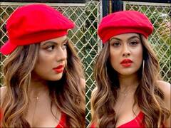 PICS: Nia Sharma Is A Hot Mess In This Red Dress