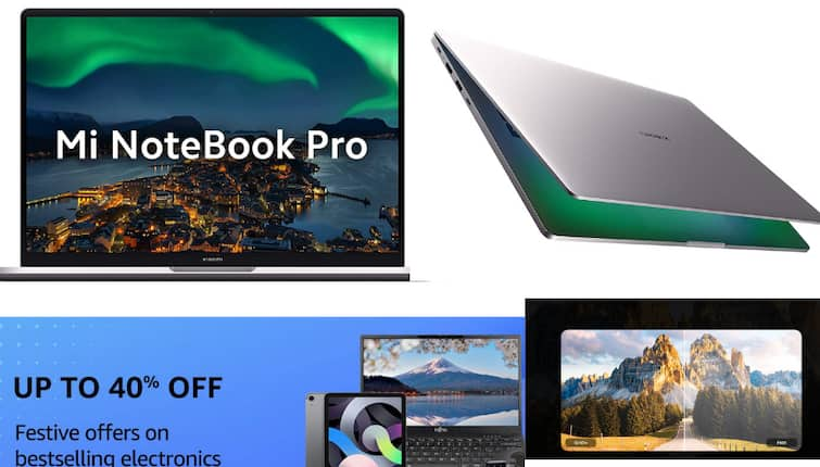 Amazon Offer On Mi Notebook Pro Buy Mi Notebook Pro 14 inch Laptop Online Best Brand Laptop Deal Mi Laptop Online Deal Mi Laptop Features 14 Inch Laptop Under 30K Amazon Deal: स्मार्ट फोन, टीवी, वॉच और कैमरे के बाद अब Mi का स्मार्ट लैपटॉप खरीदें, एमेजॉन डील में Mi के 14 इंच लैपटॉप पर ऑफर ही ऑफर