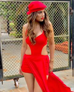 PICS: Nia Sharma Is A Hot Mess In This Red Dress