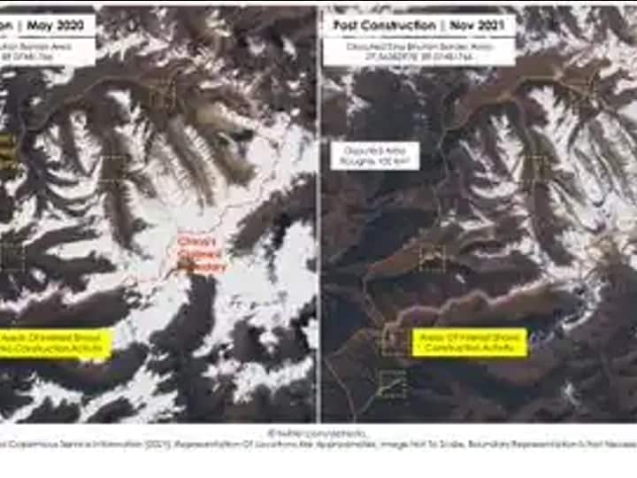 Chinese Land Grab : चीनची घुसखोरी, डोकलामजवळ वर्षभरात चार गावं वसवली Chinese Land Grab On Bhutanese Territory 4 Villages Built In 1 Year Chinese Land Grab : चीनची घुसखोरी, डोकलामजवळ वर्षभरात चार गावं वसवली