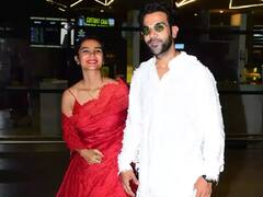 Rajkummar Rao-Patralekhaa Photo: राजकुमार राव संग पोज़ देते हुए साड़ी से प्राइस टैग हटाना भूल गईं पत्रलेखा, फैन्स दे रहे हैं कुछ ऐसा रिएक्शन