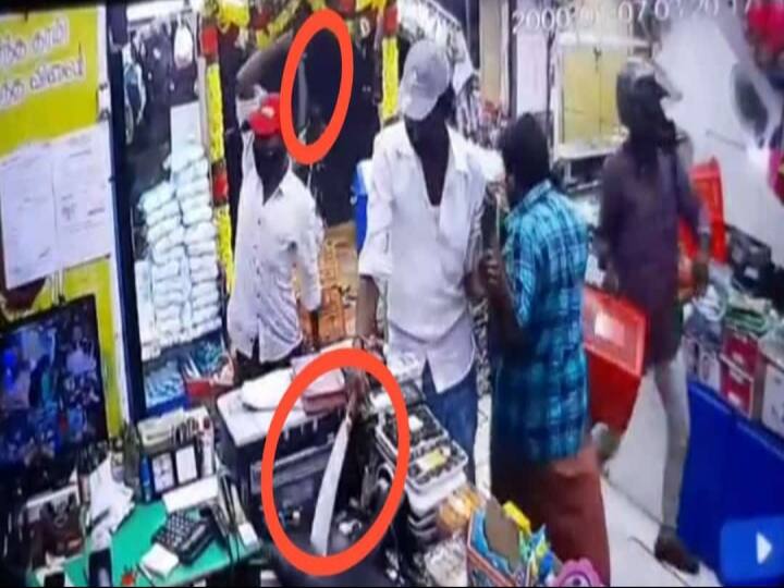 kanchipuram within two hours of the rowdies 4 people in different areas a supermarket shop looted காஞ்சிபுரம் : கையில் பட்டா கத்தியுடன் ரவுடிகள் அட்டகாசம்.. சூப்பர் மார்கெட்டில் சூறை.. அதிர்ந்த மக்கள்