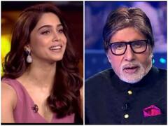 KBC 13: Kaun Banega Crorepati में Sharvari Wagh ने बताया- 11 साल के भाई के साथ खेला है केबीसी, Amitabh Bachchan बोले- 'पेट पर लात...'