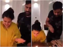 MS Dhoni Celebrates Wife Sakshi’s Birthday At His Farmhouse In Ranchi, Video Surfaces