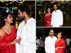 Patralekhaa Rajkummar Rao Wedding: अपने पगफेरे की रस्म में Patralekhaa ने पहनी थी 55,000 हजार की ये लाल रंग की साड़ी