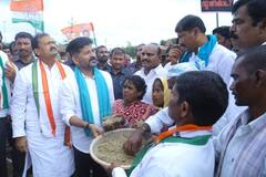 In Pics: ‘కల్లాలల్లో కాంగ్రెస్’ కార్యక్రమంలో రేవంత్ రెడ్డి.. మెదక్ జిల్లాలో పర్యటన..