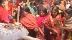 Kartik Purnima 2021: Devotees turn up in large numbers to take holy dip