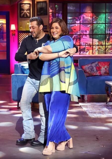 Dancing on the hit song, Archana will be seen matching her moves with Salman Khan. [pic credit: Instagram/Salman Khan FC]