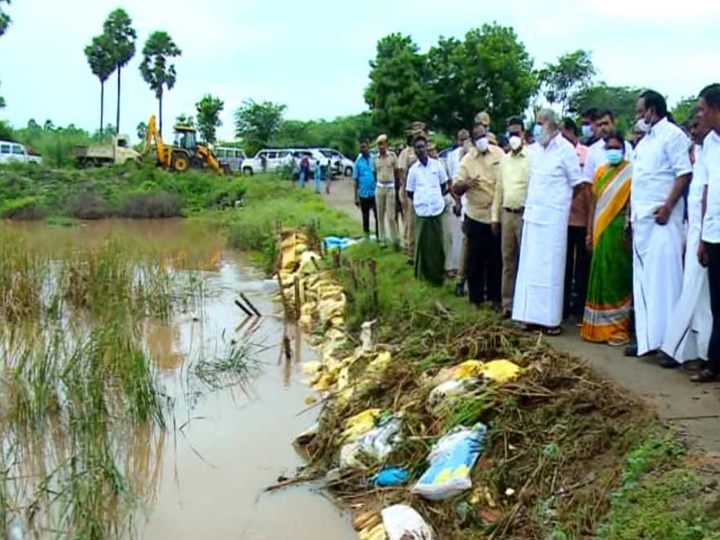 திண்டுக்கலில் அடித்துச் செல்லப்பட்ட தரைப்பாலம் - தனித்தீவாக மாறிய ஆத்துப்பட்டி கிராமம்