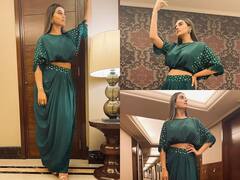 Akshara Singh New look: ग्रीन ड्रेस में बेहद गॉर्जियस लग रही हैं अक्षरा सिंह, देखिए भोजपुरी क्वीन का नया अंदाज