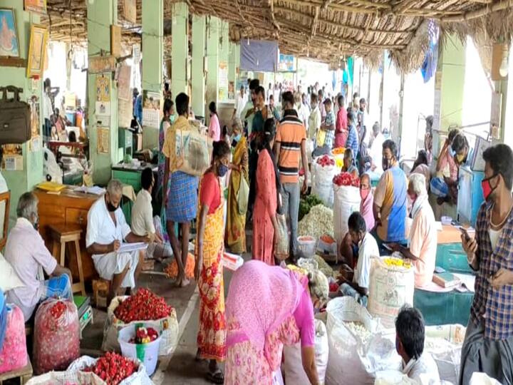 Flowers price rises in Dindigul due to continuous rains - Jasmine sells for Rs 1,500 per kg தொடர் மழையால் திண்டுக்கலில் எகிறிய பூக்கள் விலை - ஒரு கிலோ மல்லி 1,500க்கு விற்பனை