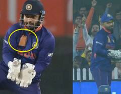 பதட்டத்தில் ஜெர்சியை மாற்றி நியூசி.,யை 'மர்கய்யா' செய்த ரிஷப்: கைபுள்ளய கைல பிடிக்க முடியல!