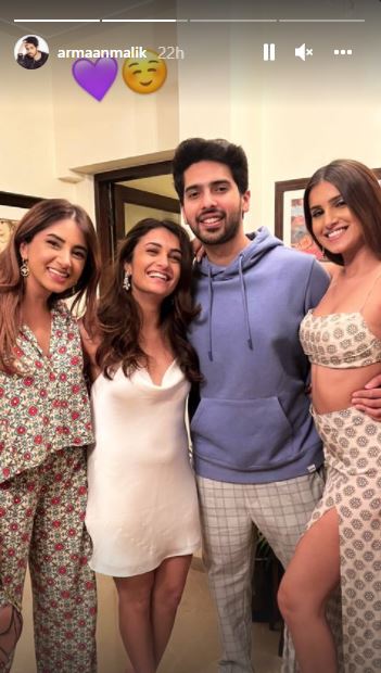 Tara Sutaria's birthday celebration with twins Piya, Aadar Jain, Armaan Malik and other celebs, photos and videos inside