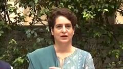 Lakhimpur Kheri violence : लखीमपूरच्या आरोपीला वाचवण्याचा सरकारकडून प्रयत्न : Priyanka Gandhi