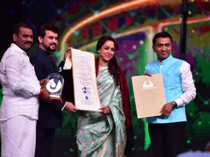 IFFI 2021: Hema Malini Conferred With Indian Film Personality of the Year Award