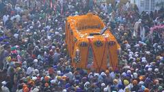 ਸ੍ਰੀ ਕਰਤਾਰਪੁਰ ਸਾਹਿਬ ਵਿਖੇ ਵਿਸ਼ਾਲ ਨਗਰ ਕੀਰਤਨ, ਵੇਖੋ ਅਲੋਕਿਕ ਨਜ਼ਾਰਾ