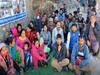 Uttarakhand News: मसूरी में बेघर हुए 84 परिवारों ने दिया धरना, विस्थापन की कर रहे मांग