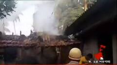 Canning: ক্যানিংয়ে জমি বিবাদের জেরে ভাইয়ের বাড়িতে আগুন লাগানোর অভিযোগ | Bangla News