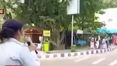 Chingrighata: চিংড়িঘাটায় দুর্ঘটনা এড়াতে বাস চালক ও পথ চলতি মানুষদের উদ্দেশ্যে চলছে মাইকে প্রচার । Bangla News