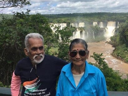Kerala tea seller, who toured 26 countries with wife, dies at 71 Kerala | 14 ஆண்டுகள்.. 25 நாடுகள்.. ரஷ்யாதான் கடைசி டூர்.! சுற்றுலா தம்பதியின் நினைவுகள் ஒரு ரீவைண்ட்!