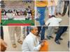 MP News: भिंड में दिव्यांगों को नहीं मिल रहा सरकारी योजनाओं का लाभ, मदद के लिए मंत्री के पैरों में गिरा दिव्यांग