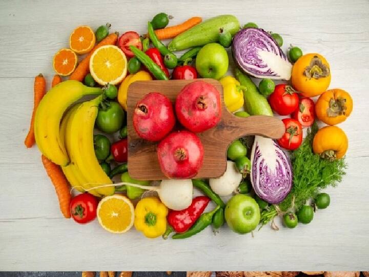 इसके साथ ही फल और सब्जियों का सेवन भी जरूर करें. विटामिन A, C, B और फाइबर युक्त फल और सब्जी इम्यूनिटी को बढ़ाकर शरीर के मेटाबोलिज्म को ठीक रखने में मदद करती है. (PC: Freepik)
