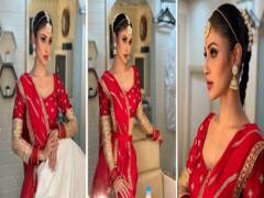 Photos: शादी की खबरों के बीच लाल जोड़े में दुल्हन की तरह सजीं Mouni Roy, तस्वीरें देख आपको भी हो जाएगा प्यार