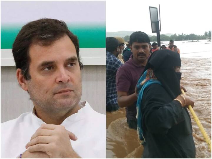 Andhra Pradesh rains rahul gandhi tweet to congress worker to participate flood relief works Rahul Gandhi: ఏపీ వరద బాధితులకు అండగా ఉండండి... సహాయక చర్యల్లో పాల్గొనాలని రాహుల్ గాంధీ ట్వీట్