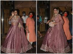 Aditya Seal-Anushka Rajan Wedding Photos: को-स्टार आदित्य सील की शादी में लहंगा-चोली पहने सज-धज कर पहुंची Krystle D'Souza, देखें ये खूबसूरत फोटोज