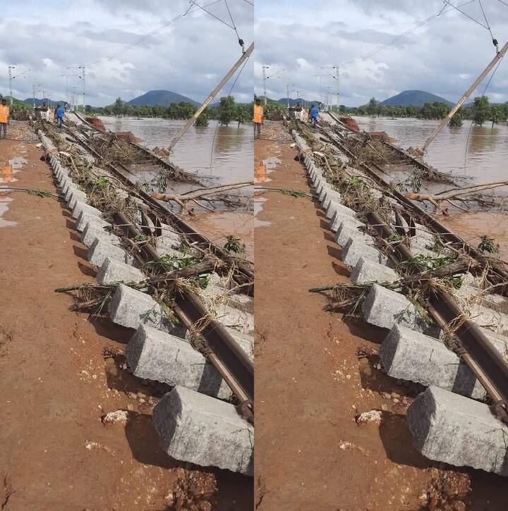 భారీ వర్షాలకు పెన్నా నది పోటెత్తడంతో వరదనీరు నెల్లూరుపై ప్రతాపం చూపించింది. ఇప్పటికే నెల్లూరు నగరం జలదిగ్బంధంలో చిక్కుకుంది. ఇప్పటికే నెల్లూరు-ముంబయి హైవే వరద నీటిలో మునిగిపోగా.. తాజాగా నెల్లూరు - విజయవాడ రహదారి మార్గానికి ఏకంగా గండి పడింది.