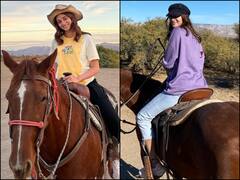 IN PICS | Ananya Panday Goes Horse-Riding In Las Vegas While Shooting For ‘Liger’
