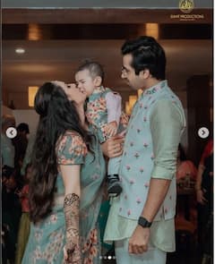 বিয়ের আসরে ছোট্ট কৃশিবকে আদর পূজার, শেয়ার করলেন অদেখা ছবি