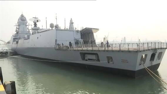 INS Vishakhapatnam : स्वदेशी बनावटीची युद्धनौका INS विशाखापट्टणम आज नौदलात दाखल होणार