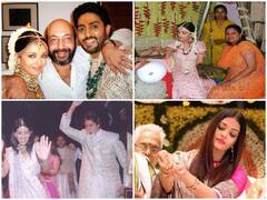 Aishwarya Outfit: थीम से लेकर आउटफिट तक, मिस मत करें Aishwarya और Abhishek Bachchan की शानदार शादी की झलक