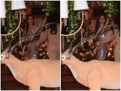 Anushka Rajan-Aditya Sangeet: सिल्वर शिमरी शॉर्टस पहनकर बेस्टी के संगीत में पहुंची आलिया भट्ट, देखिए फंक्शन शुरू होने से पहले कि ये तस्वीरें