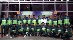 ਹਾਕੀ ਵਿਸ਼ਵ ਕੱਪ 'ਚ ਹਿੱਸਾ ਲੈਣ ਲਈ ਭਾਰਤ ਪਹੁੰਚੀ ਪਾਕਿ ਟੀਮ, 24 ਨਵੰਬਰ ਨੂੰ ਹੋਏਗਾ ਮੁਕਾਬਲਾ