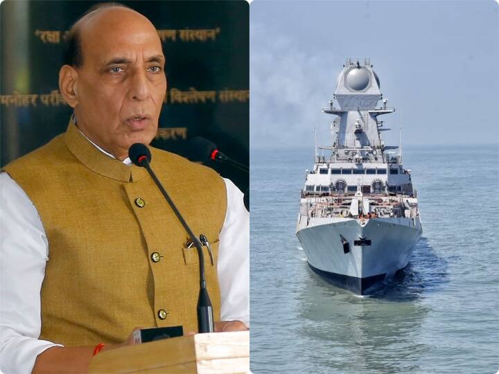 Rajnath Singh On China Strength of Indian Navy increased with INS Visakhapatnam ANN Rajnath Singh On China: INS विशाखापट्टनम के साथ और बढ़ी भारतीय नौसेना की ताकत, रक्षा मंत्री ने चीन को दी चेतावनी