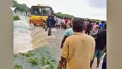 Bus Accident: కొట్నూరు చెరువు దగ్గర బస్సుకు తప్పిన ప్రమాదం.