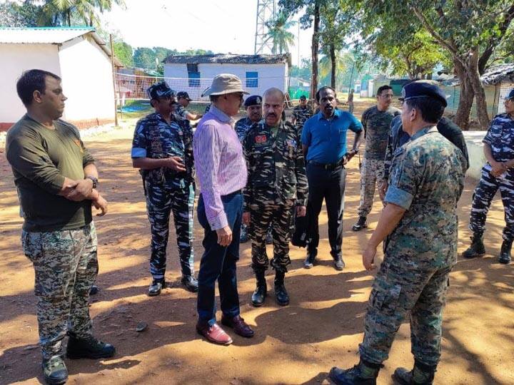 Chhattisgarh News: नक्सलियों के खिलाफ तेज होगा ऑपरेशन, सुकमा पहुंचे केंद्रीय आंतरिक सुरक्षा सलाहकार विजय कुमार Chhattisgrh News central internal security advisor K Vijay Kumar visits Sukma ANN Chhattisgarh News: नक्सलियों के खिलाफ तेज होगा ऑपरेशन, सुकमा पहुंचे केंद्रीय आंतरिक सुरक्षा सलाहकार विजय कुमार