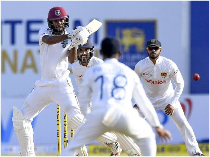 SL vs WI: Karunaratne के शतक और स्पिनर्स के कमाल से श्रीलंका ने पहले टेस्ट पर कसा शिकंजा, मुश्किल में वेस्टइंडीज Sri Lanka vs West Indies 1st Test Day 2 Stumps West Indies trail by 273 runs SL vs WI: Karunaratne के शतक और स्पिनर्स के कमाल से श्रीलंका ने पहले टेस्ट पर कसा शिकंजा, मुश्किल में वेस्टइंडीज
