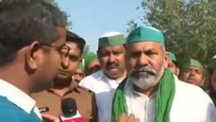 Lucknow Mahapanchayat से पहले किसान नेता Rakesh Tikait बोले- शहीद किसानों के परिवार को मुआवजा