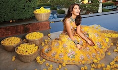 Pooja Hegde: పూల తోటలో పూజా హెగ్డే... ఫుల్ క‌ల‌ర్‌ఫుల్‌