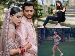 Unmukt Chand Wife Simran Khosla: फिटनेस फ्रीक हैं क्रिकेटर उन्मुक्त चंद की पत्नी, फिल्मी गानों पर डांस करना भी है पसंद