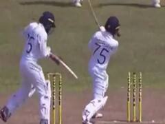 Watch Video: இப்படி ஒரு ஹிட்- விக்கெட்டா? சோகத்துடன் பெவிலியன் திரும்பிய கிரிக்கெட் வீரர்!