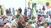 Kisan Mahapanchayat LIVE visuals from Lucknow: Farmers gather in large number