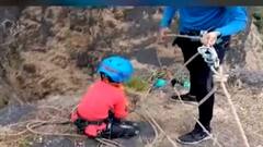 त्र्यंबकेश्वरजवळील संडे वन सुळका चिमुरडीनं केला पार, लहानग्या ज्ञानदाची आकाशाला भिडणारी कामगिरी!