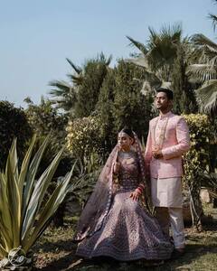 Unmukt chand marriage clicks : சிம்ரன் கோசலாவை கரம் பிடித்த உன்முகுத் சந்த்... திருமண க்ளிக்ஸ்