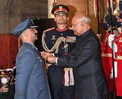 Gallantry Awards: President Ram Nath Kovind Honours Military Personnel | IN PICS